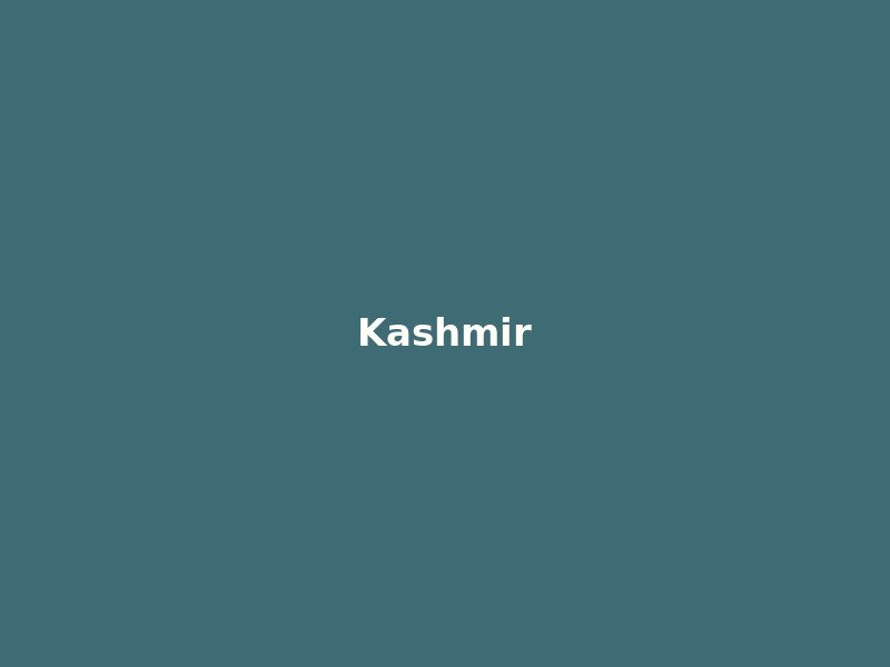 Kashmir